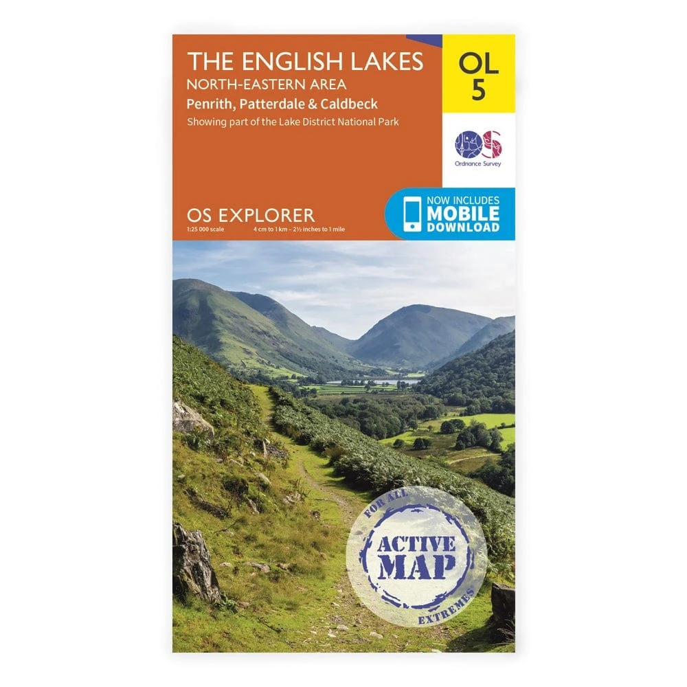 OS Explorer Laminated / English Lakes NE 1 OS Explorer Laminated / English Lakes NE