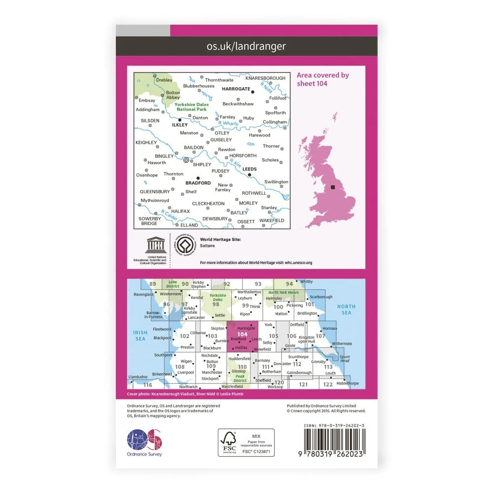 OS Landranger / Leeds & Bradford 2 OS Landranger / Leeds & Bradford - Image 2