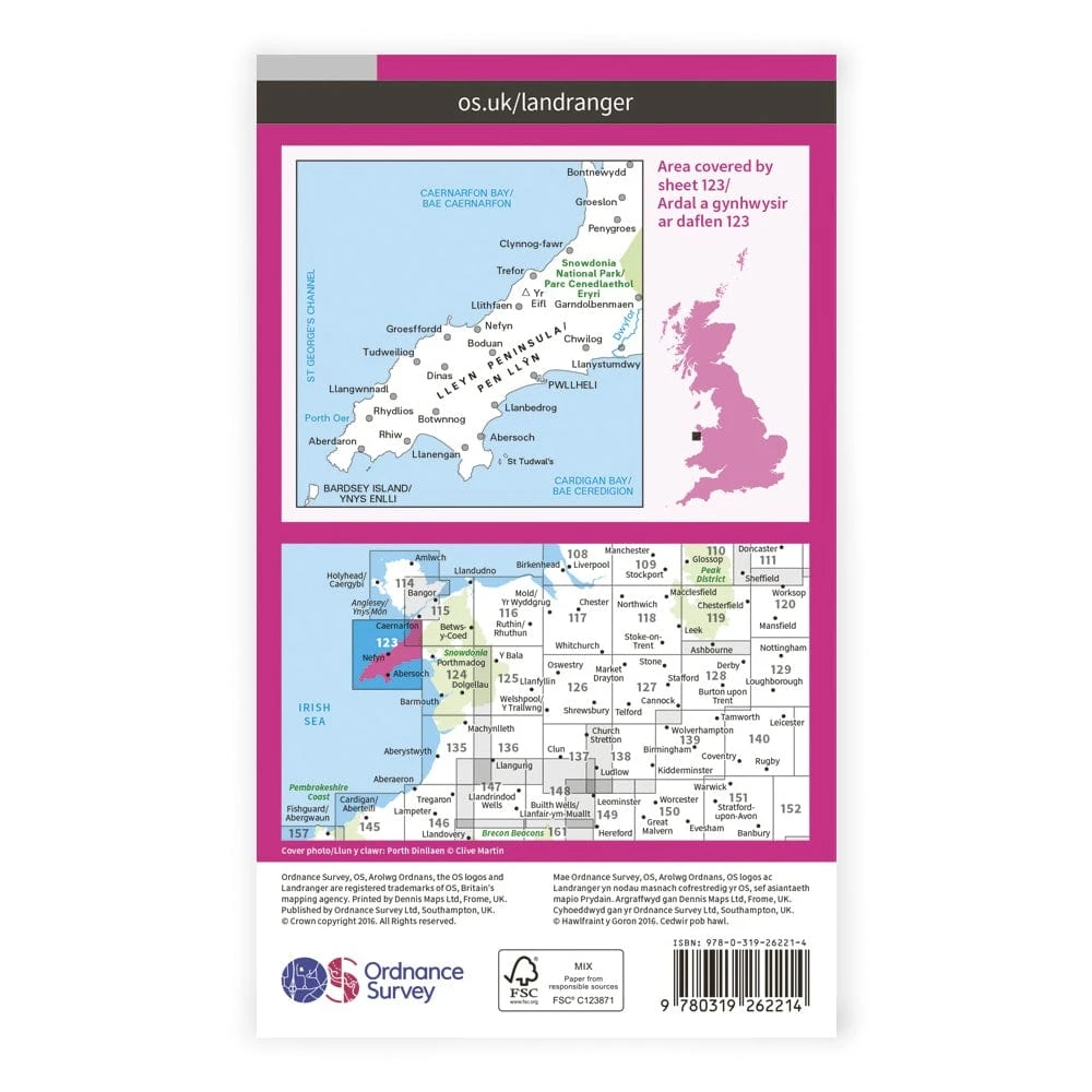 OS Landranger / Lleyn Peninsula 2 OS Landranger / Lleyn Peninsula - Image 2