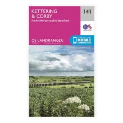 OS Landranger / Kettering & Corby