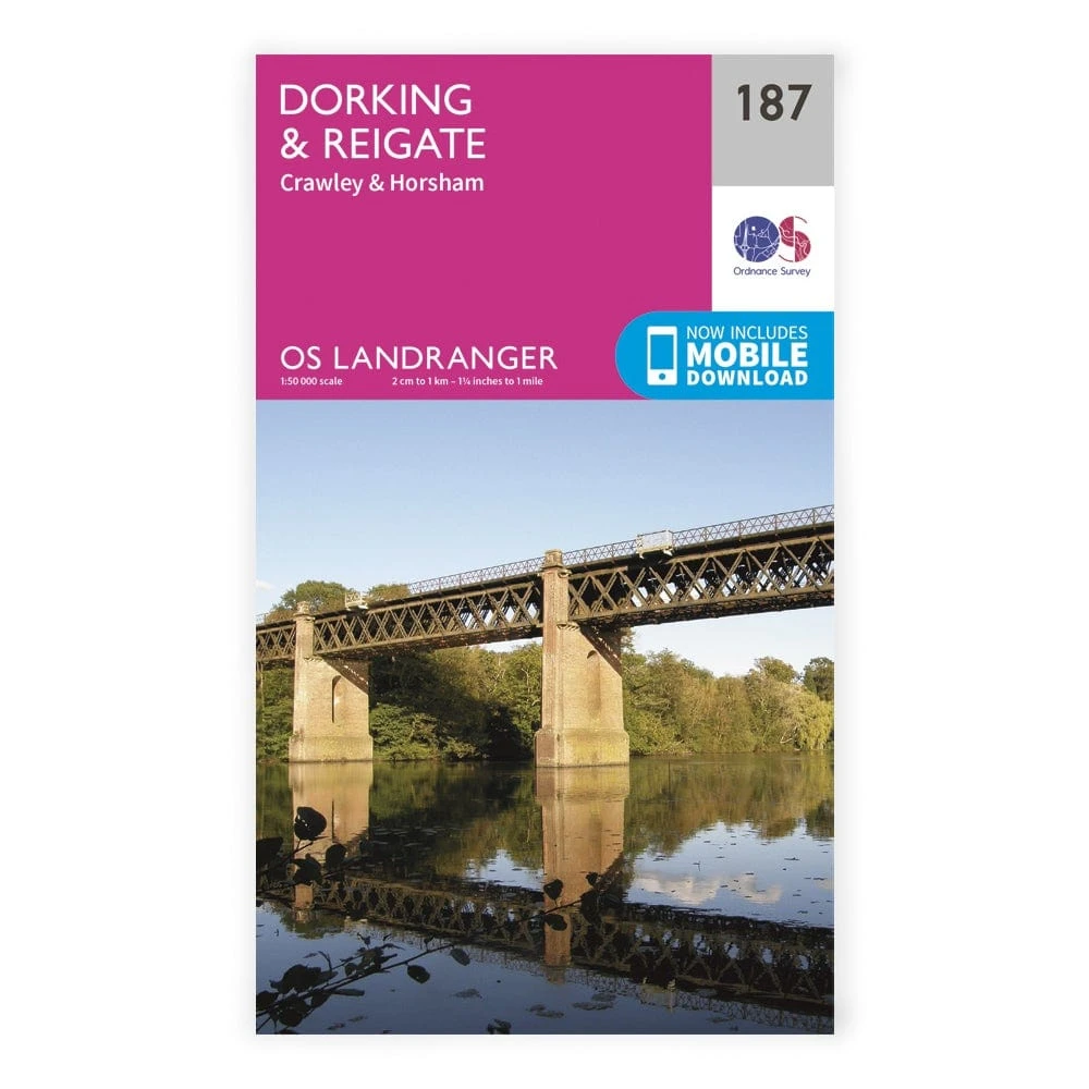OS Landranger / Dorking, Reigate & Crawley 1 OS Landranger / Dorking, Reigate & Crawley