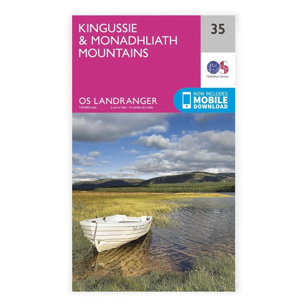 OS Landranger / Kingussie & Monadhliath Mtns 1 OS Landranger / Kingussie & Monadhliath Mtns