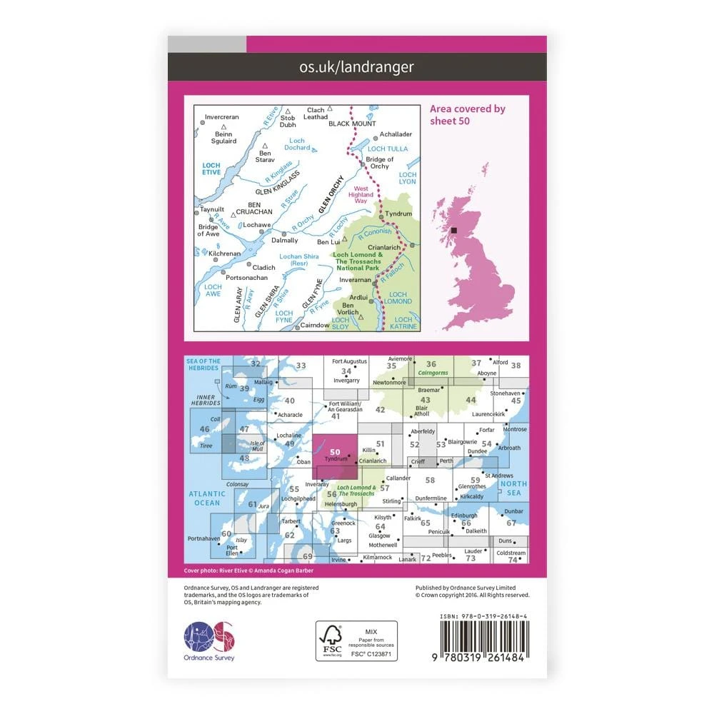 OS Landranger / Glen Orchy 2 OS Landranger / Glen Orchy - Image 2