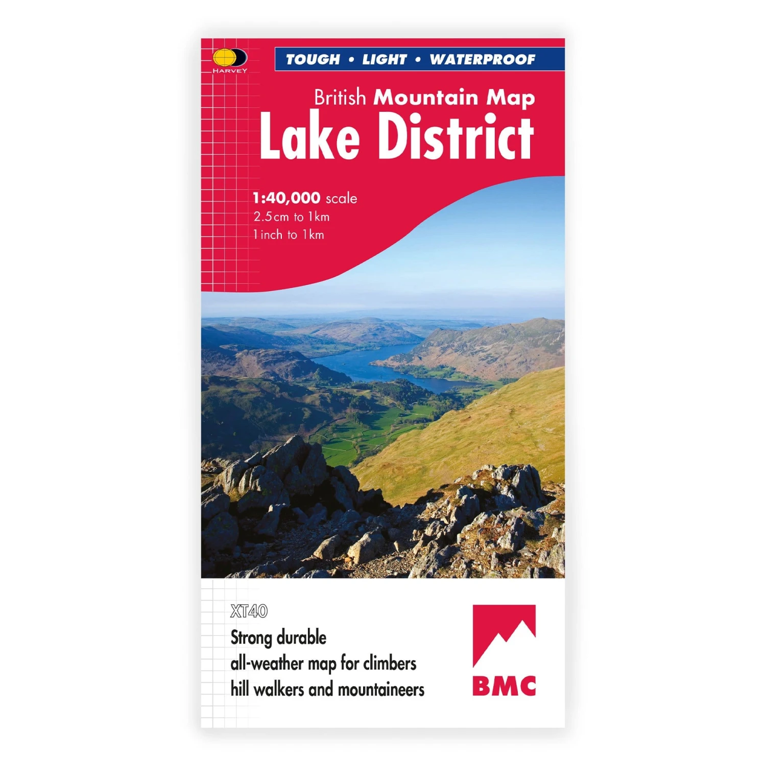 Harvey Mountain Map: Lake District 1 Harvey Mountain Map: Lake District