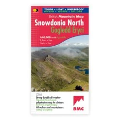Harvey Mountain Map: Snowdonia North