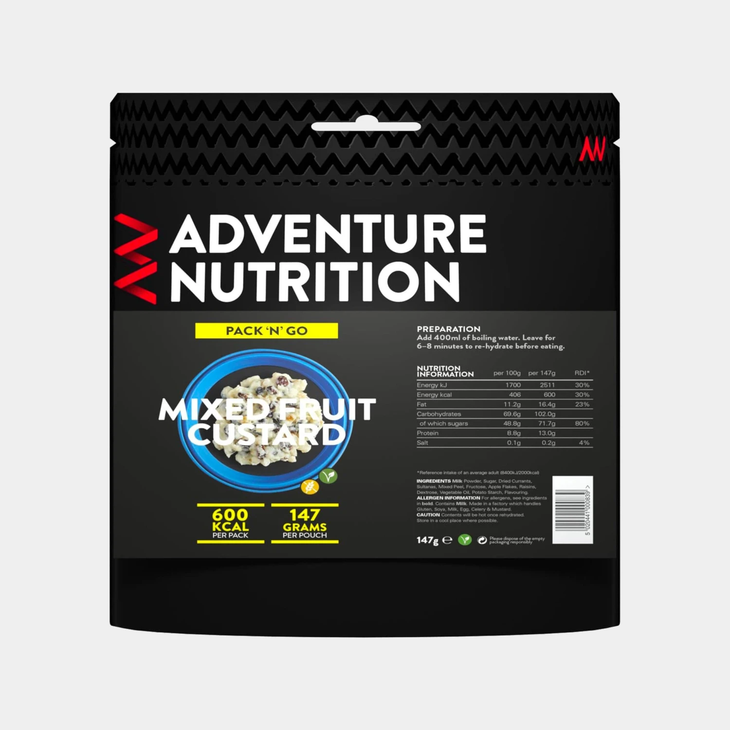 Adventure Nutrition - Pack N Go - Puddings 1 Adventure Nutrition - Pack N Go - Puddings