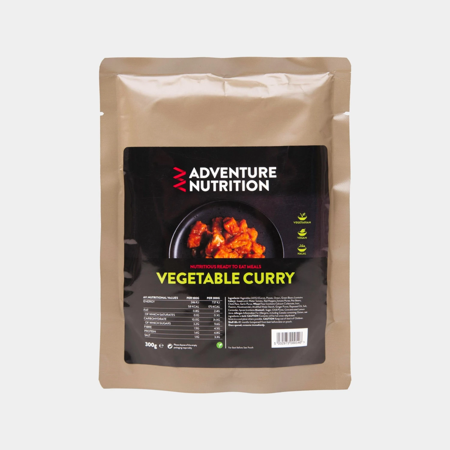 Adventure Nutrition RTE Wet Meals - Veggie Mains 1 Adventure Nutrition RTE Wet Meals - Veggie Mains