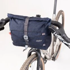 CLOSED Wax Cotton Gravel Bag -Outdoor Equipment Sale Store gravel bag navy 3