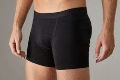 Kepler Padded Boxer [Mens] -Outdoor Equipment Sale Store mens merino padded boxers detail side